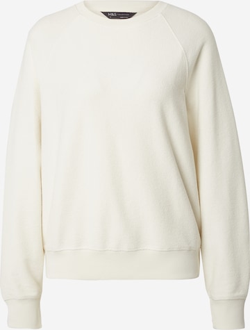 Marks & Spencer Sweatshirt 'Loopback' in Beige: voorkant