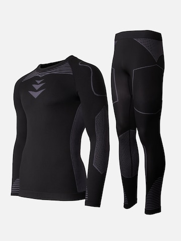 Occulto Base Layer 'James'‌‌‌‌ in Schwarz: Vorderseite
