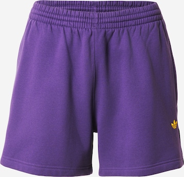 ADIDAS ORIGINALS Regular Housut 'ESS' värissä lila: etupuoli