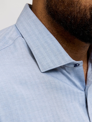 JACK & JONES Regular fit Overhemd in Blauw