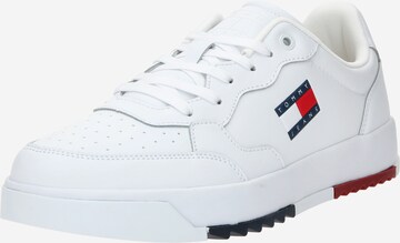 Sneaker bassa 'Retro Essential' di Tommy Jeans in bianco: frontale