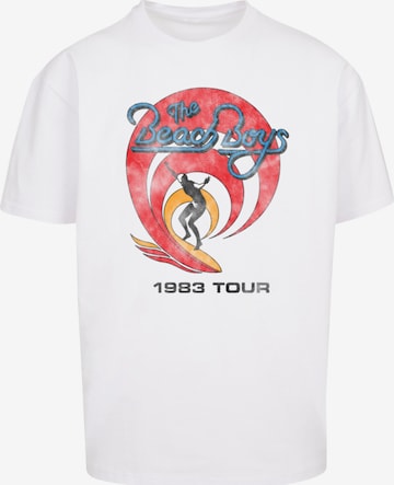 F4NT4STIC Shirt 'The Beach Boys' in White: front