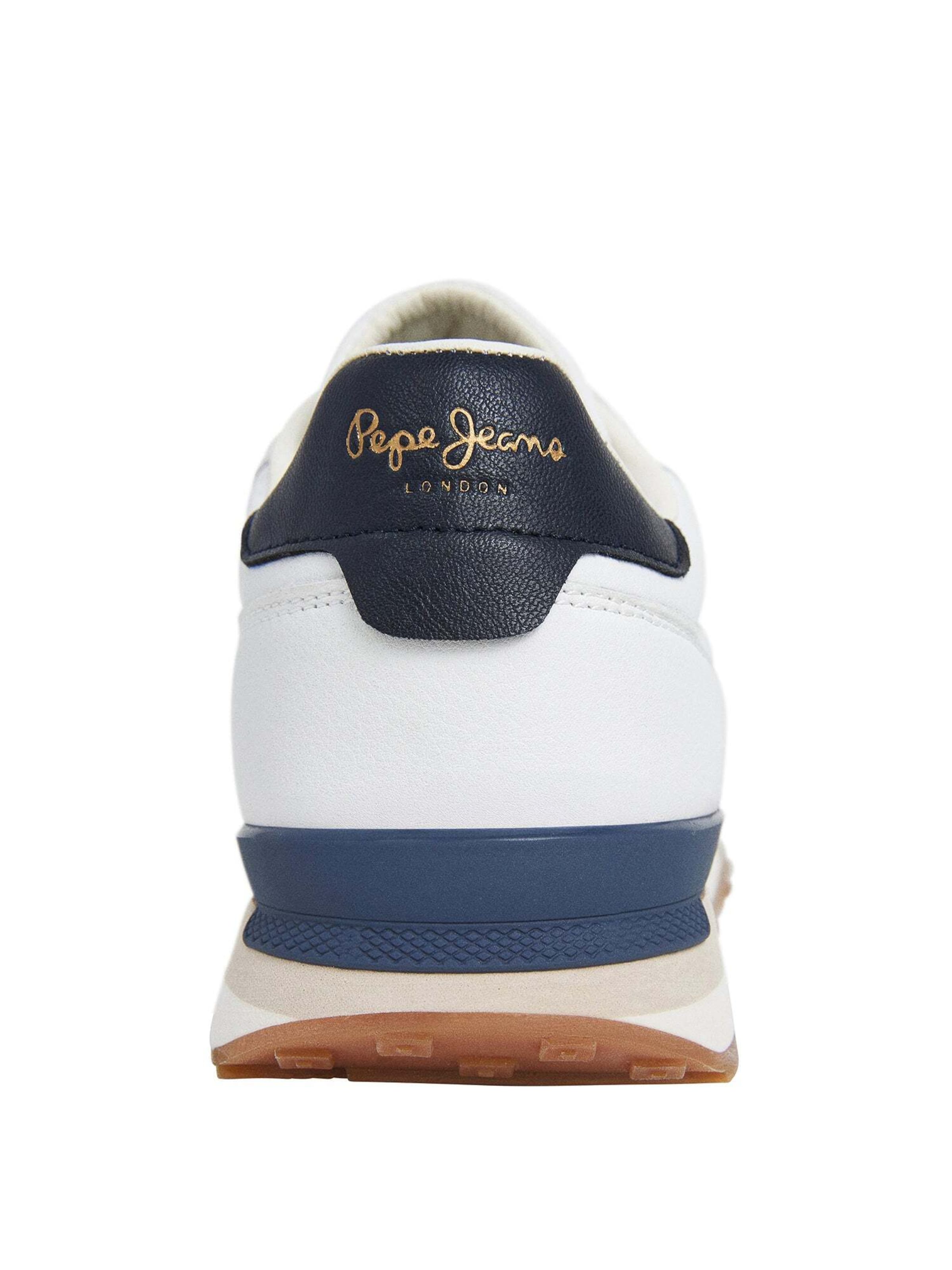 Pepe Jeans Platform trainers in White