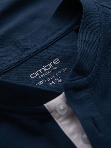 T-Shirt Ombre en bleu