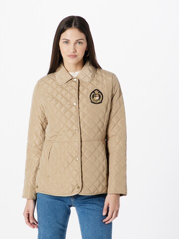 Lauren Ralph Lauren Between-Season Jacket in Beige: front