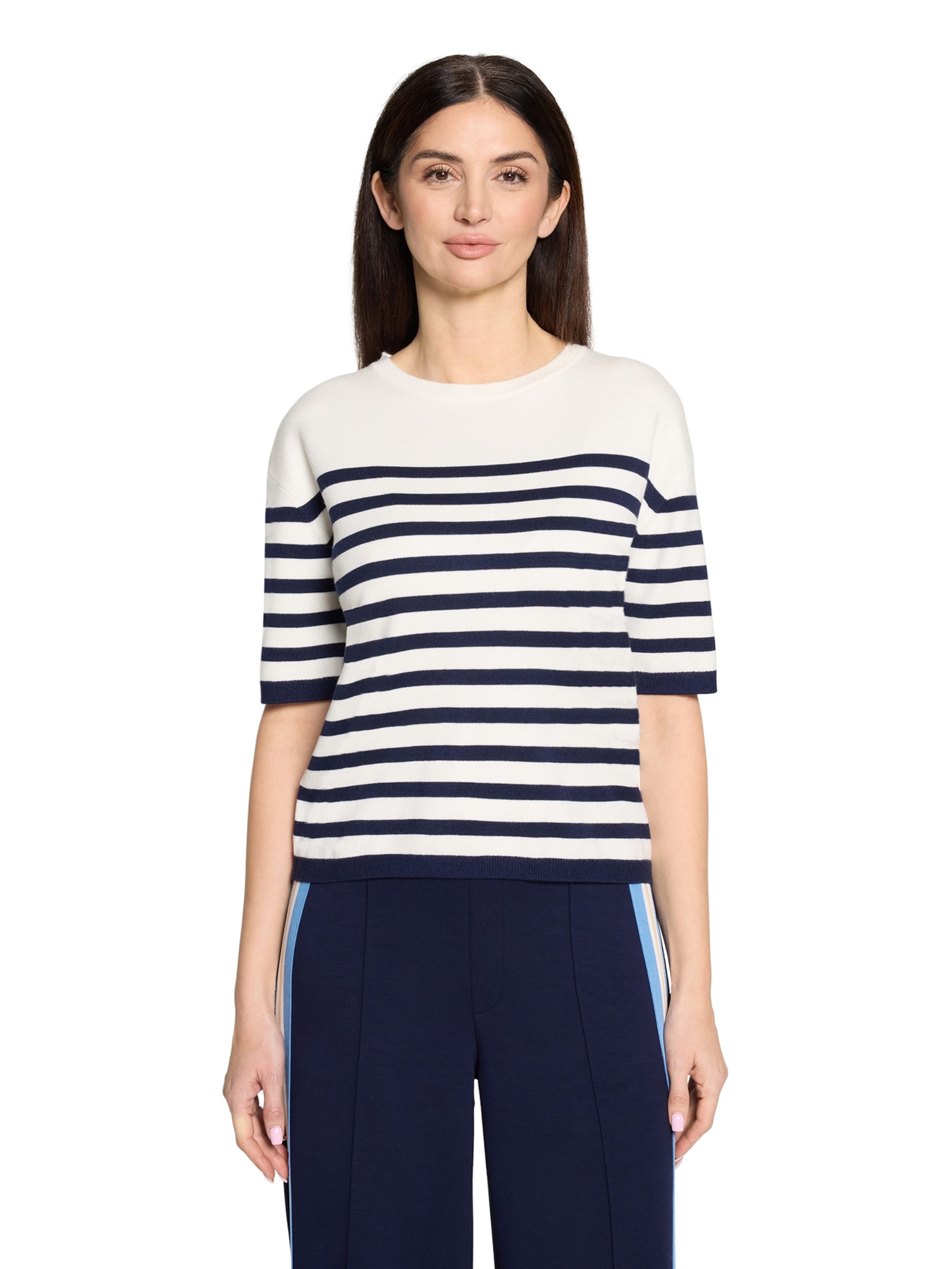 Cartoon Trui in Blauw: voorkant