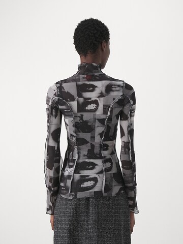 HUGO - Camiseta 'Deuphoria' en gris