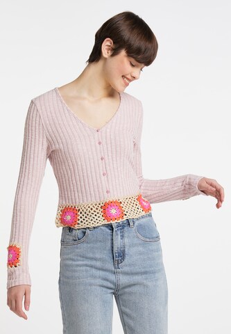 MYMO Sweater in Pink: front