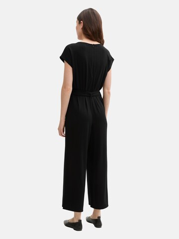 TOM TAILOR DENIM Jumpsuit in Zwart