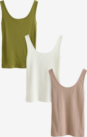 Top di Next in beige: frontale