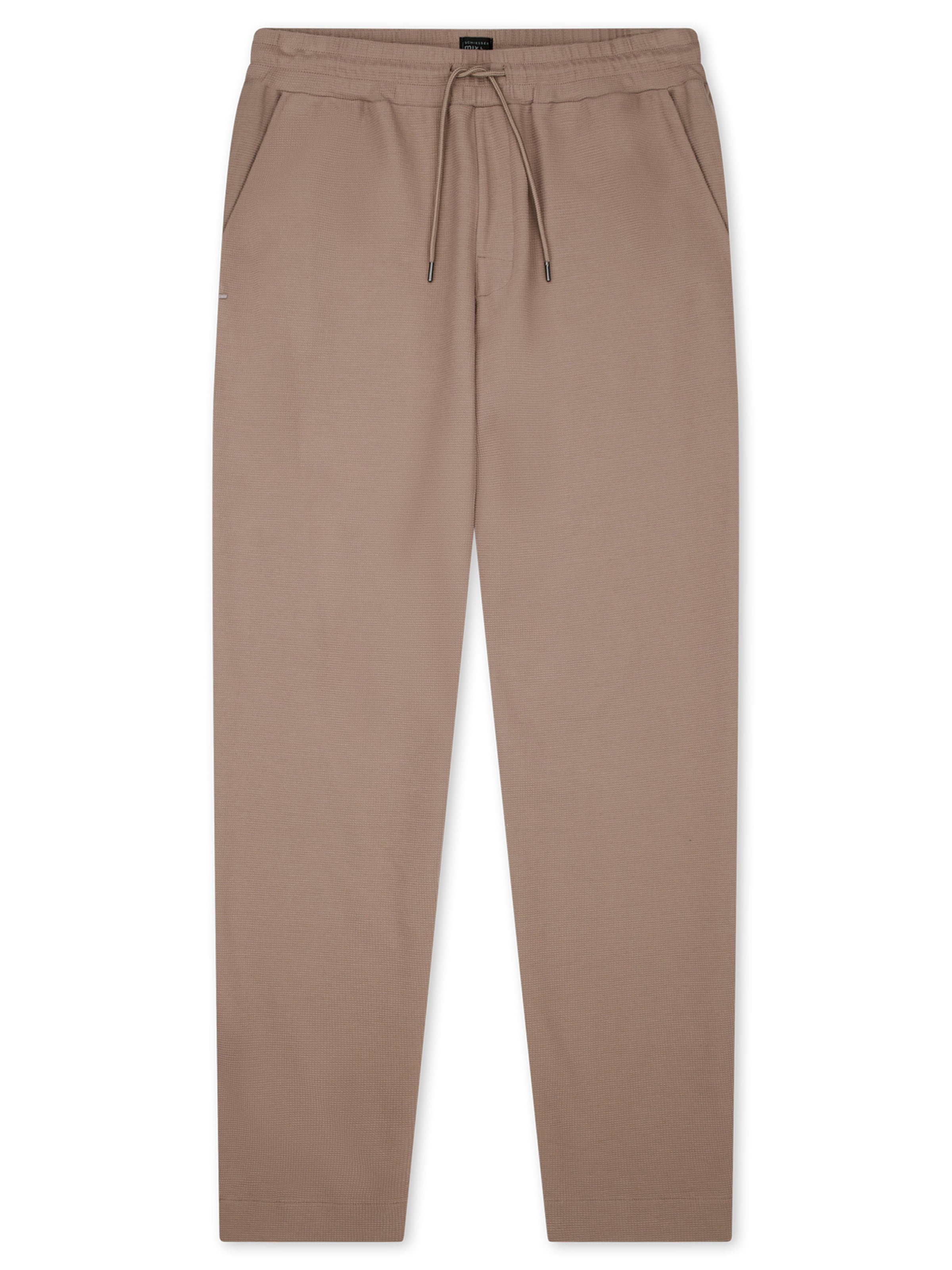 Pantalon de pyjama ' Mix Relax ' SCHIESSER en beige : devant