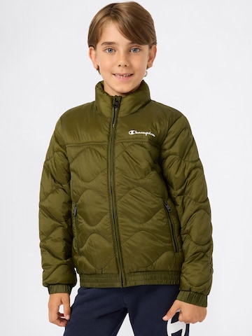Giacca di mezza stagione di Champion Authentic Athletic Apparel in verde: frontale