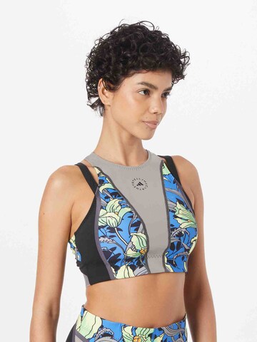 Maillot de bain sport 'Truenature' ADIDAS BY STELLA MCCARTNEY en gris : devant