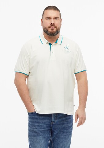 s.Oliver Men Big Sizes Shirt in Beige: front