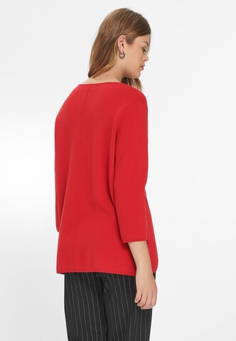 Anna Aura Sweater in Red
