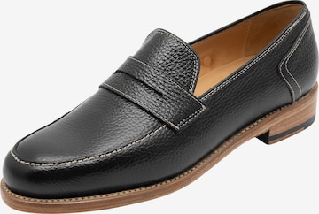 Henry Stevens Slipper 'Lee PL' in Schwarz: predná strana