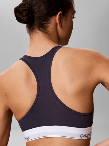 Calvin Klein Underwear Korzet Podprsenka - Modrá