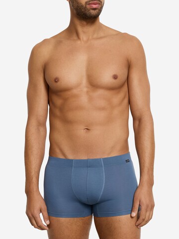 Hanro Boxershorts ' Cotton Essentials ' in Blauw: voorkant