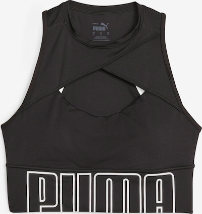PUMA Sports bra in Black / White, Item view