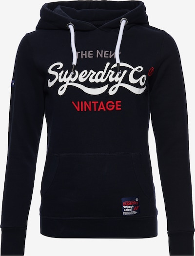 Superdry Hoodie in marine rot weiß | ABOUT YOU Superdry Hoodie in opal | ABOUT YOU