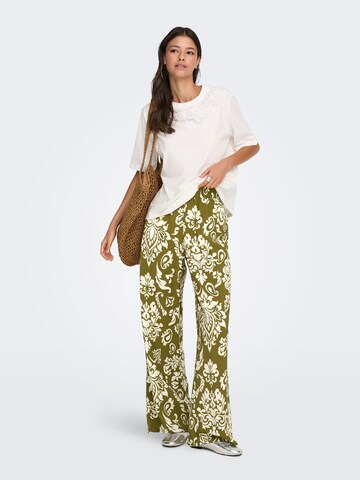 JDY Regular Hose 'JDYTami' in Grün