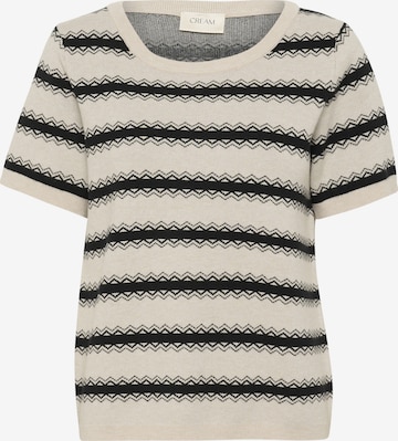 balta Cream Megztinis 'Dela': priekis