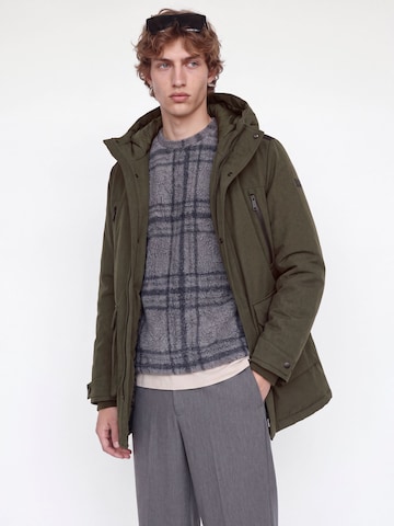 JACK & JONES Tussenparka 'JJClark' in Groen