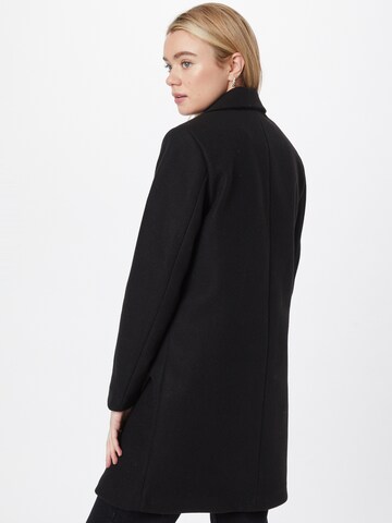 VILA Přechodný kabát – černá
