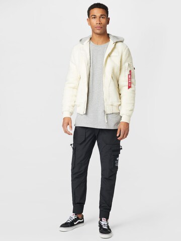 ALPHA INDUSTRIES Tapered Cargobukser i sort