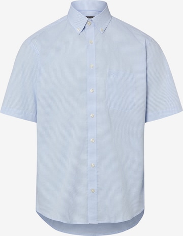 FYNCH-HATTON Comfort Fit Hemd in Blau: Vorderseite