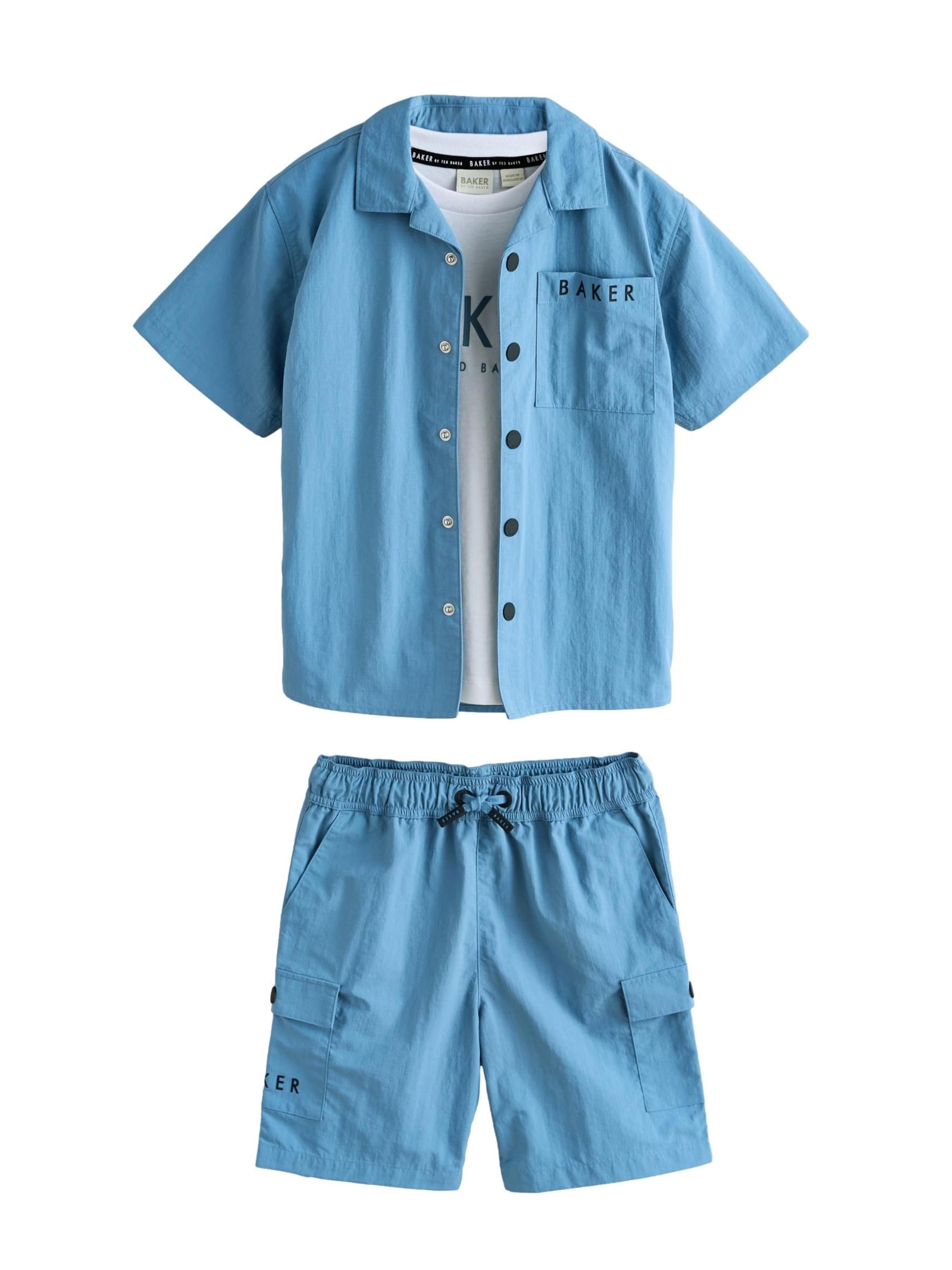 Baker by Ted Baker Set in Blau: Vorderseite