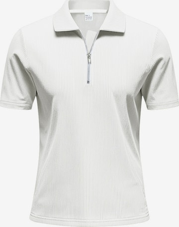 ALLTHEMEN Shirt 'Freiheit' in White: front