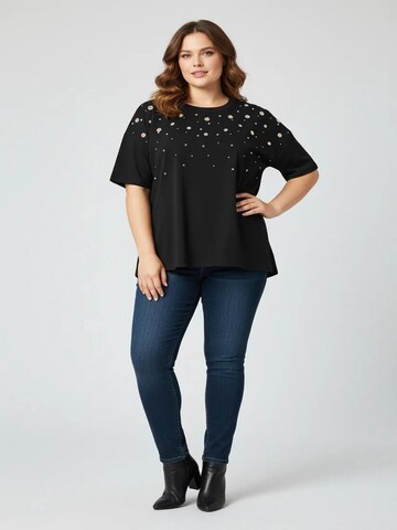 Shape Of You Shirt in Zwart: voorkant