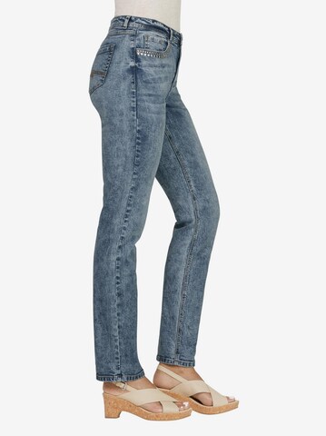 regular Jeans di Linea Tesini by heine in blu