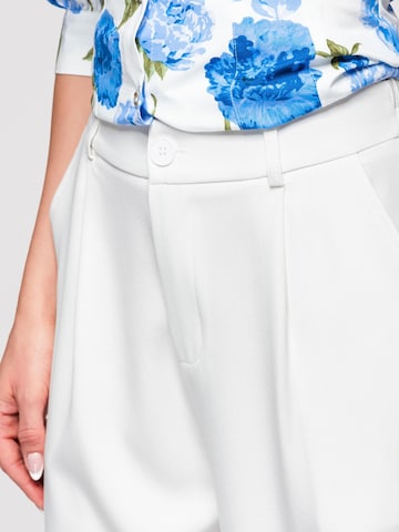 Ombre Regular Broek in Wit