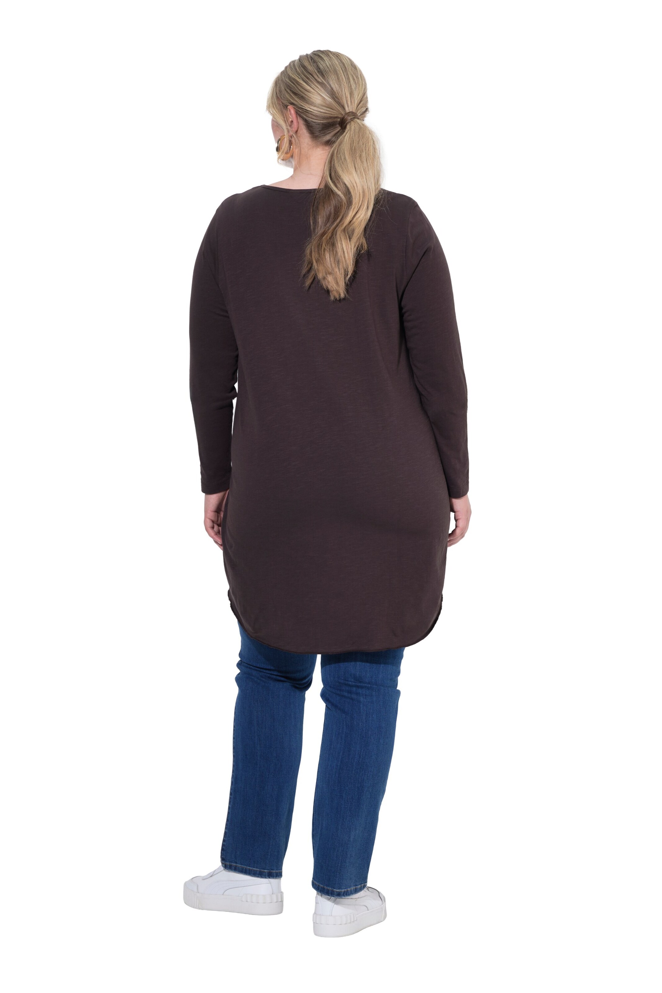 MIAMODA Shirt in Brown