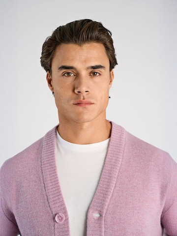 Lindbergh Gebreid vest in Lila