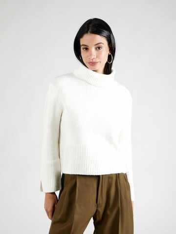 Pull-over COMMA en blanc : devant