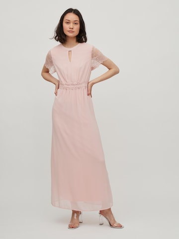 VILA Evening Dress 'Micada' in Pink