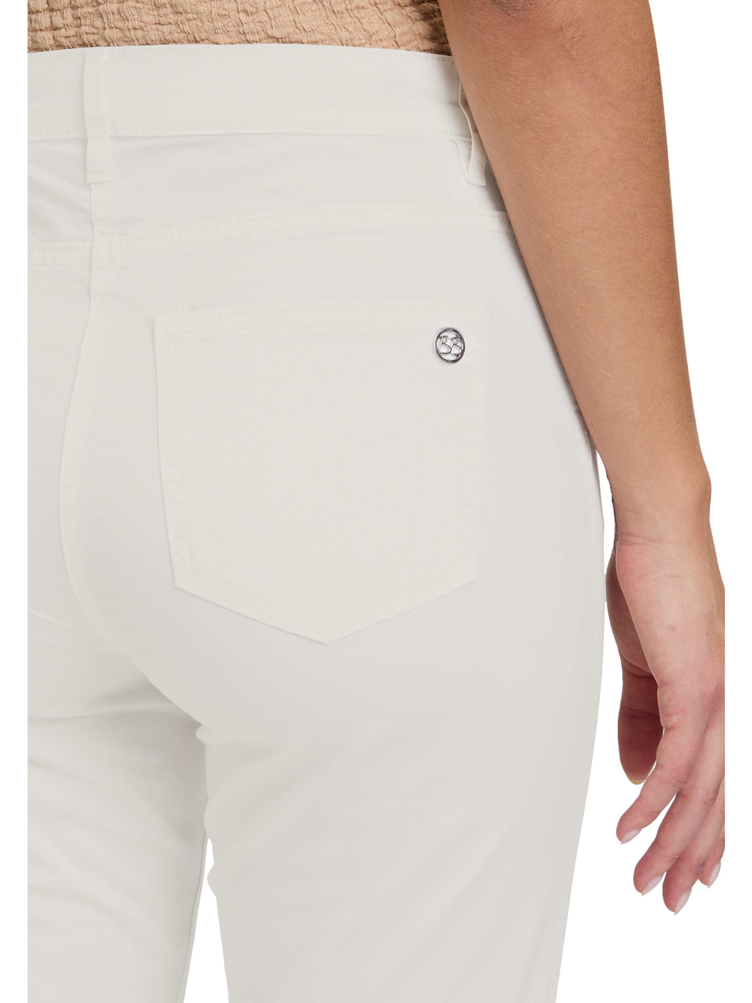 Coupe slim Jean Betty Barclay en blanc