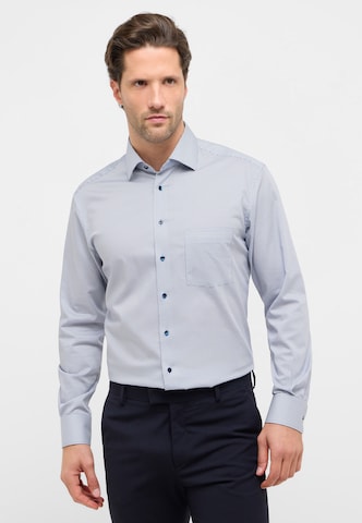 ETERNA Regular Fit Hemd in Blau: Vorderseite