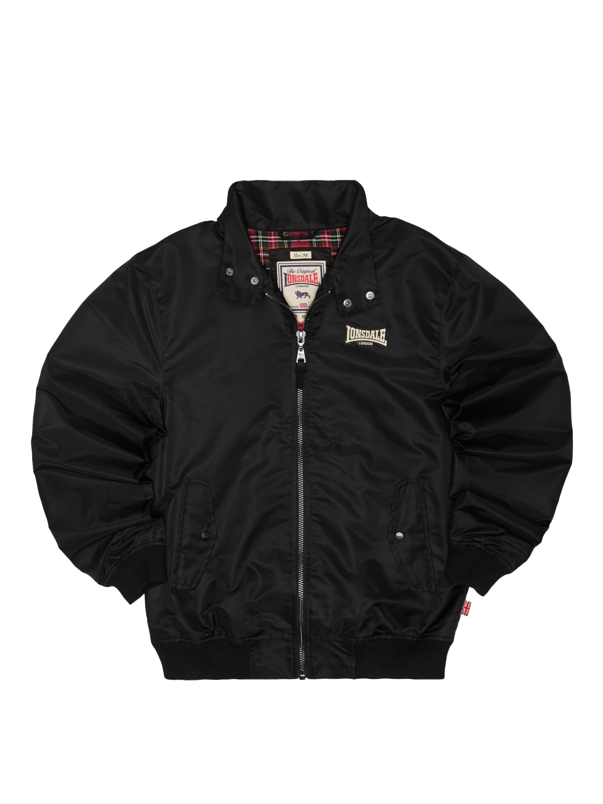 LONSDALE - Chaqueta de entretiempo 'Akeld' en negro: frente