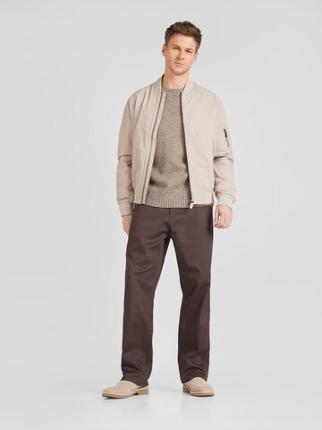 Calvin Klein Between-season jacket in Beige