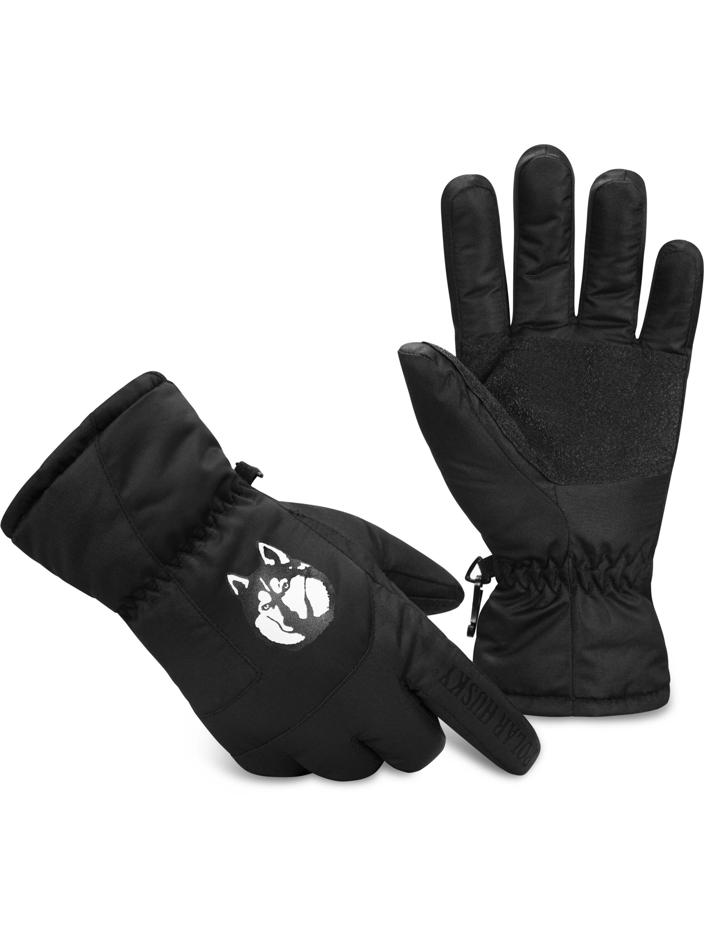 Gants de sport 'Jannu' Polar Husky en noir