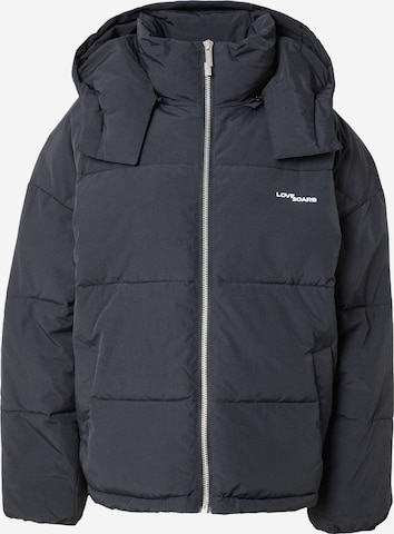 Veste d’hiver Love Scars en noir : devant