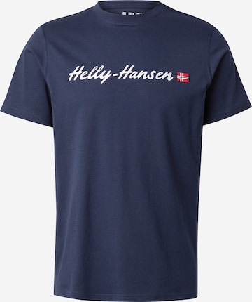 zils HELLY HANSEN T-Krekls 'CORE 2.0': no priekšpuses