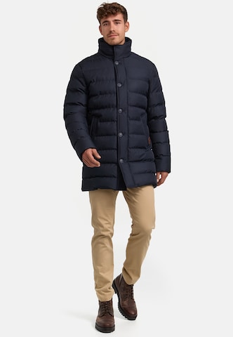 INDICODE JEANS Winter coat 'Wooding' in Blue
