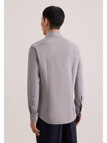SEIDENSTICKER Slim fit Business Shirt in Grey