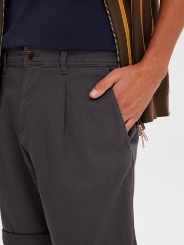 Regular Pantalon chino SELECTED HOMME en gris