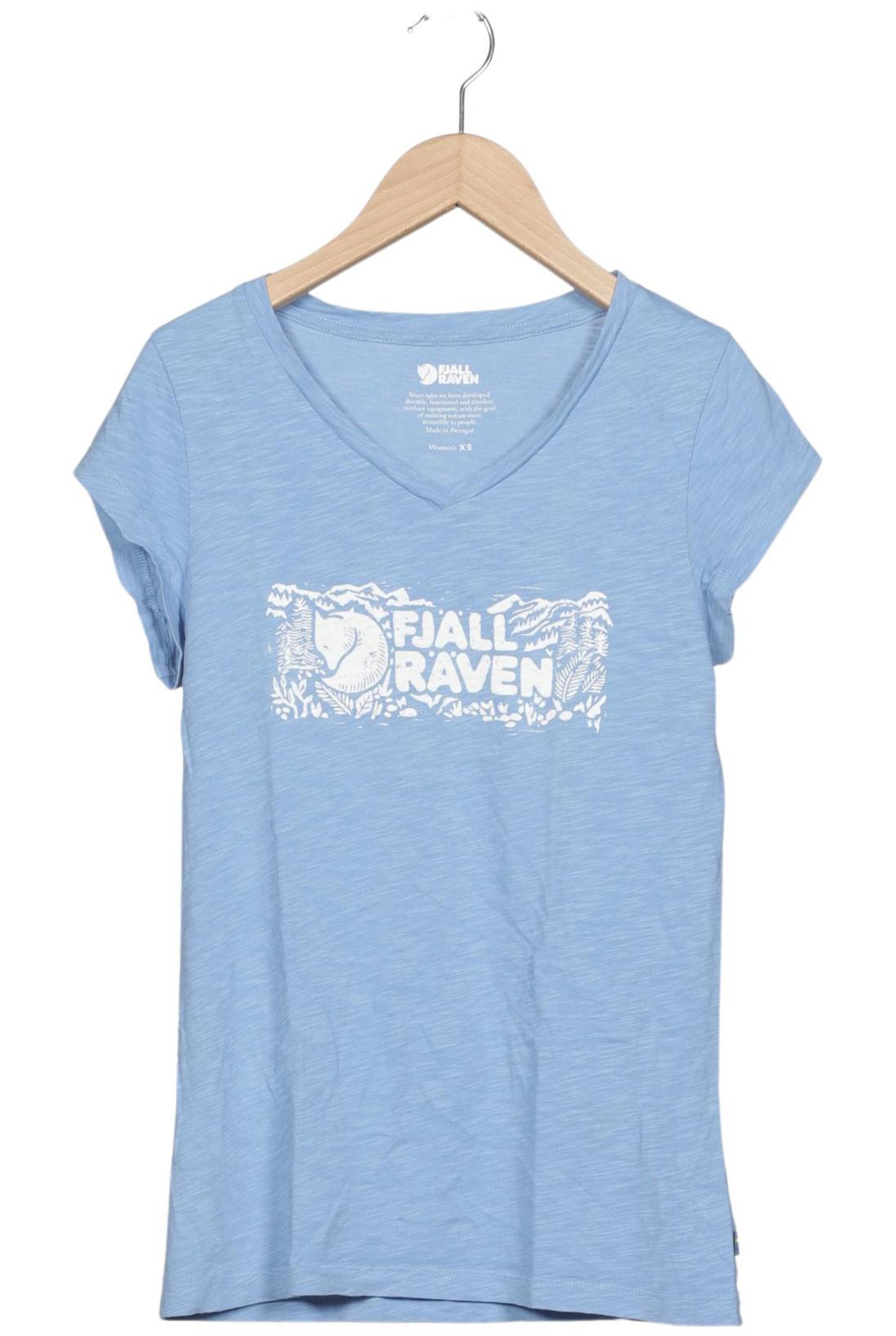 Fjällräven Top & Shirt in XS in Blue: front